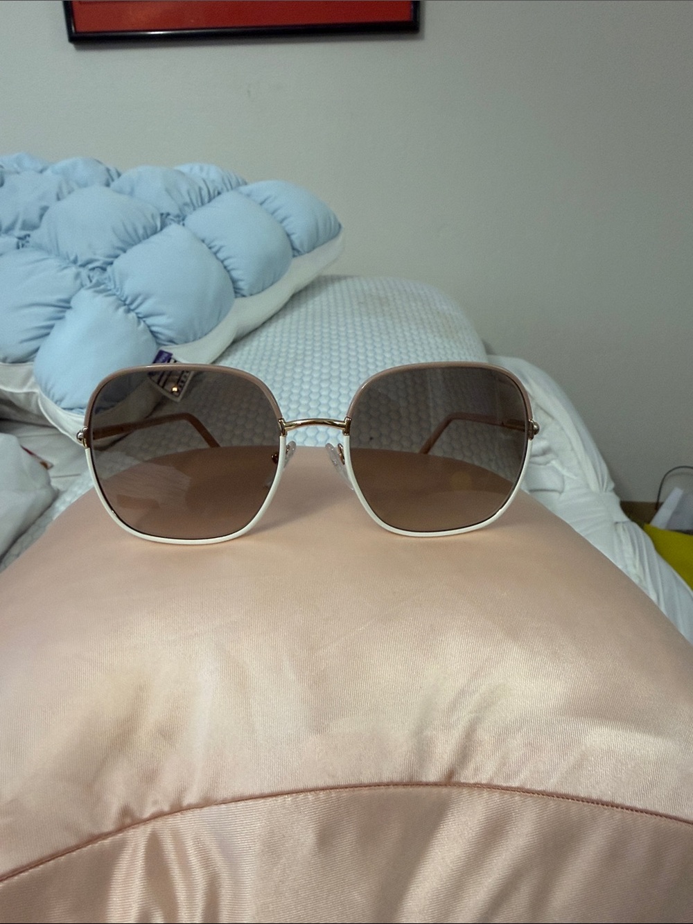 Prada oversized square sunglasses.
